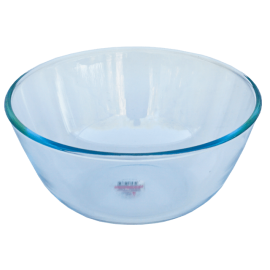 Bol de sticla rotund 27 cm, ideal pentru salate